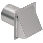 Zephyr AK00030 Transition Kit 6 inch Round inlet wall cap