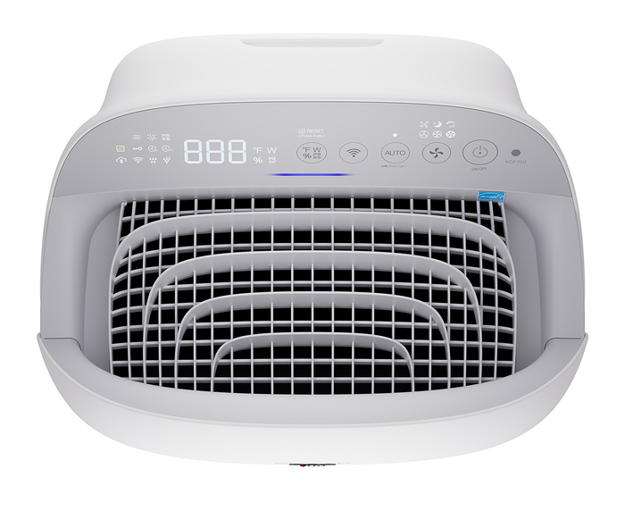 SHARP KCP70CW Smart HEPA Air Purifier for Large Rooms with Plasmacluster® and Built-in Humidifier