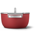 Smeg CKFC2411RDM Cookware 24cm Casserole Dish with Lid