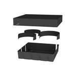 PITT cooking OAK-C3 Outdoor Installation Kit for Three Gas Burner Cooktop	