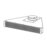 Faber DUCTSCIR Recirculating Kit Air recirculation Kit for Downdraft Hoods
