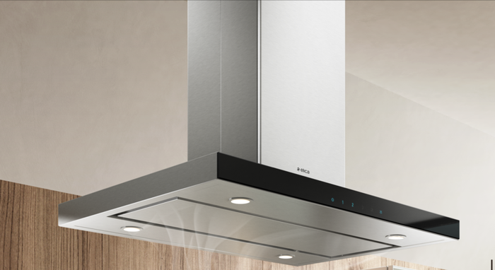 Elica ESL636S3 36 Inch Island Mount Hood 600 CFM | aniksappliances -