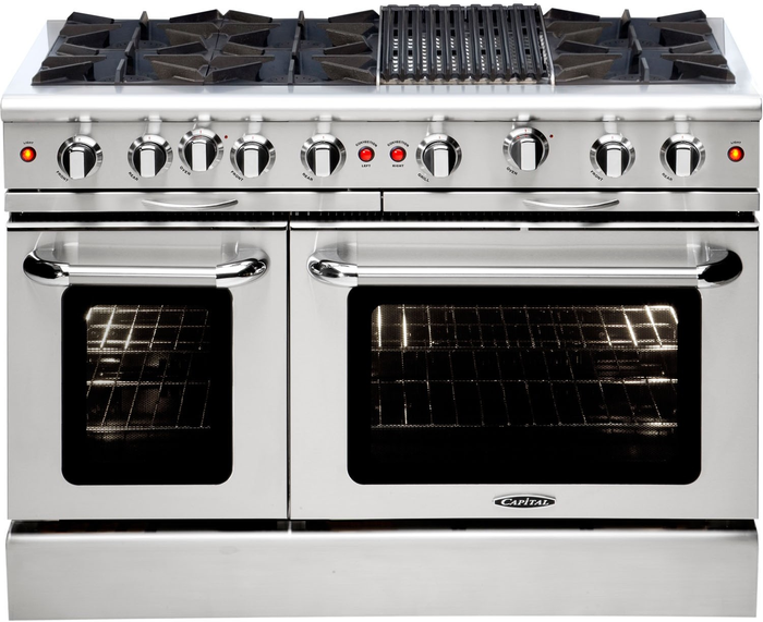 Capital MCOR486BL 48 Inch Gas Range