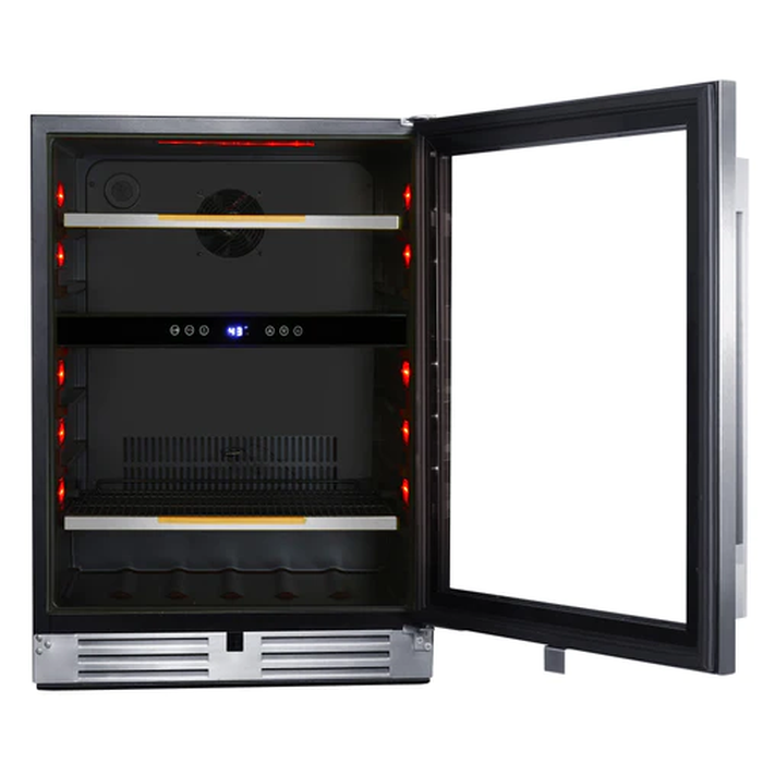 Avanti ARFSE55R3S 24 Inch Built In Beverage Cooler