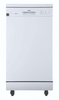 Danby DDW1805EWP 18 Inch White Dishwasher