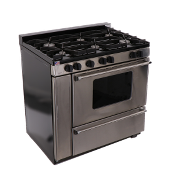 Premier P36B3182PS 36 Inch Gas Range Battery Ignition 17000 BTU Oven Burner