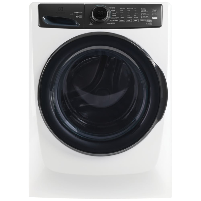 Electrolux ELFW7738AW 27 Inch Two Ways to Sanitize. LuxCare Wash System 5.2 cu.ft Steam Washer Front Load Washer