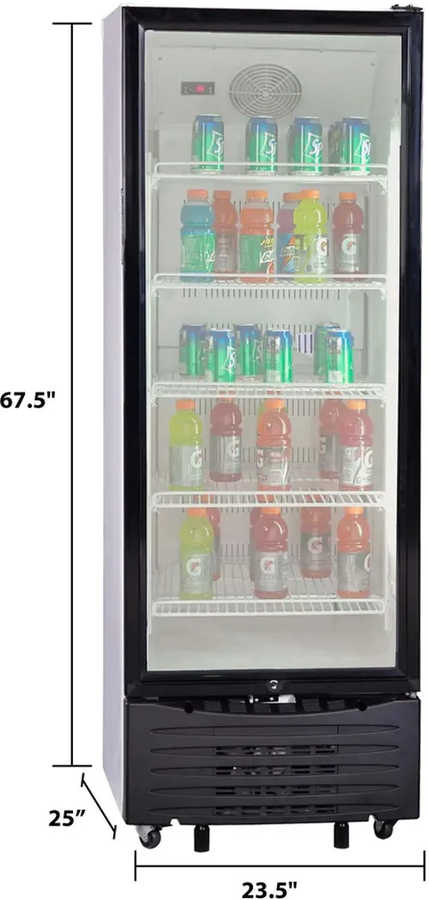 Avanti CBC1126Q0WG 24 Inch Built In Beverage Cooler