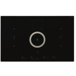 Elica ENF436BL 36 Inch Induction Cooktop Nikola Tesla Flux Downdraft 600 CFM