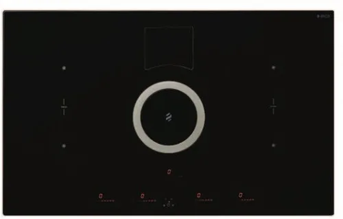 Elica ENF436BL 36 Inch Nikola Tesla Flux Downdraft 600 CFM Induction Cooktop