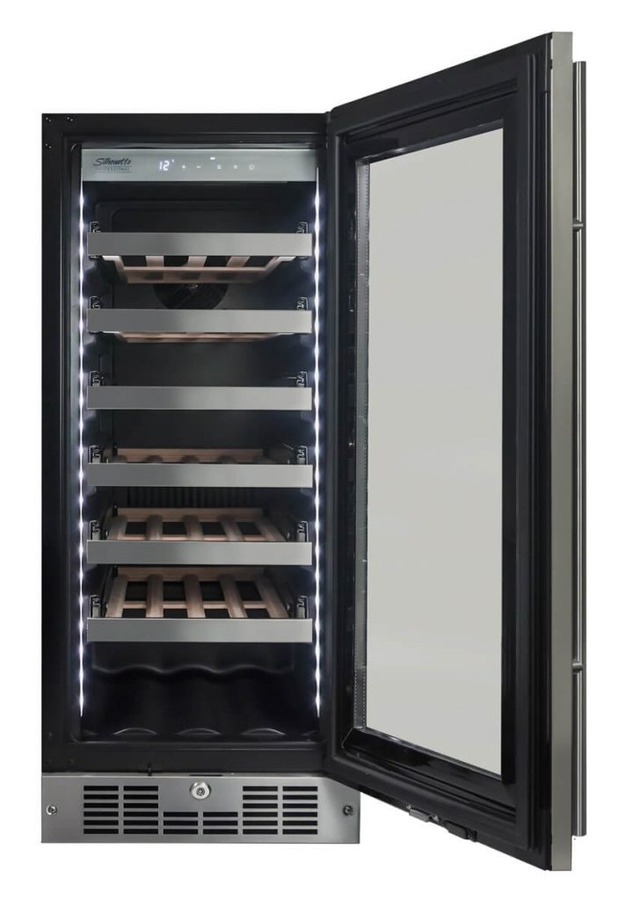 Silhouette SPRWC031D1SS 15 Inch Wine Refrigerator