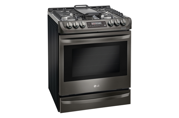 LG LSG5513BD 30 Inch Gas Range Sealed Burners True Convection