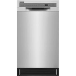 Frigidaire FFBD1831US 18 Inch Ada Compliant Front Controls Stainless Steel Dishwasher