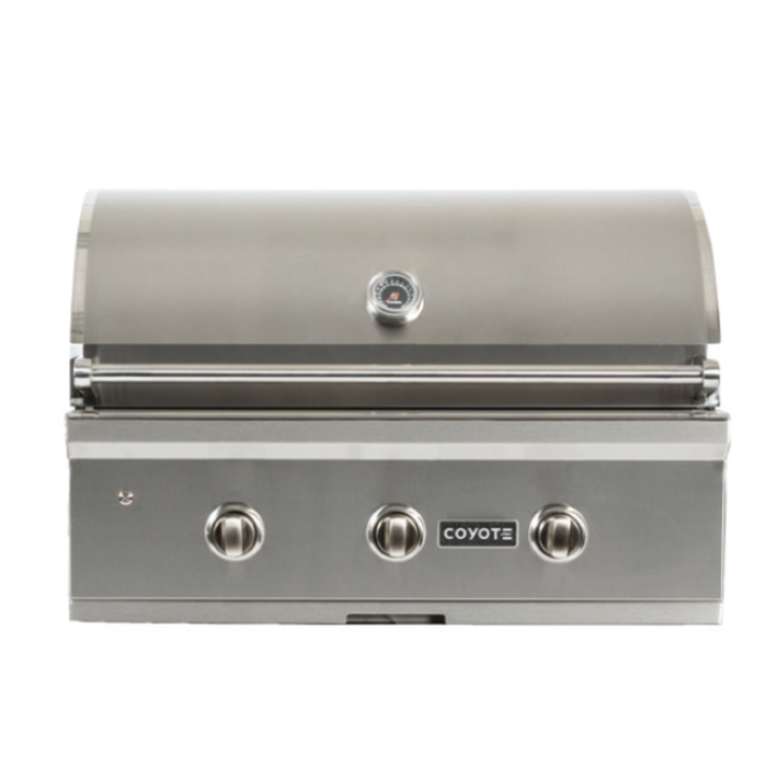 C-Series NG Gas Outdoor Grill CTG-Install-Remove   C2SL30NG 30 inch Grill Built-in NG; Infinity Burners; Ceramics; LED fts