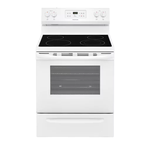 Frigidaire FCRE305CBW 30 Inch 5.3 Cu Ft Five Burner Manual Clean Electric Range