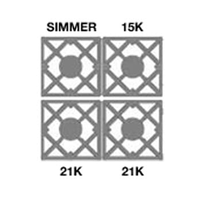 BlueStar RCS24SBV2LCC 24 Inch Gas Range