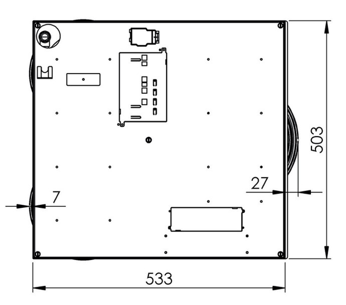 Pitt CIMA 21 Inch Original 03 Burner Gas Cooktop