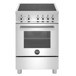 Bertazzoni PRO244IFEMXB 24 Inch Induction Range