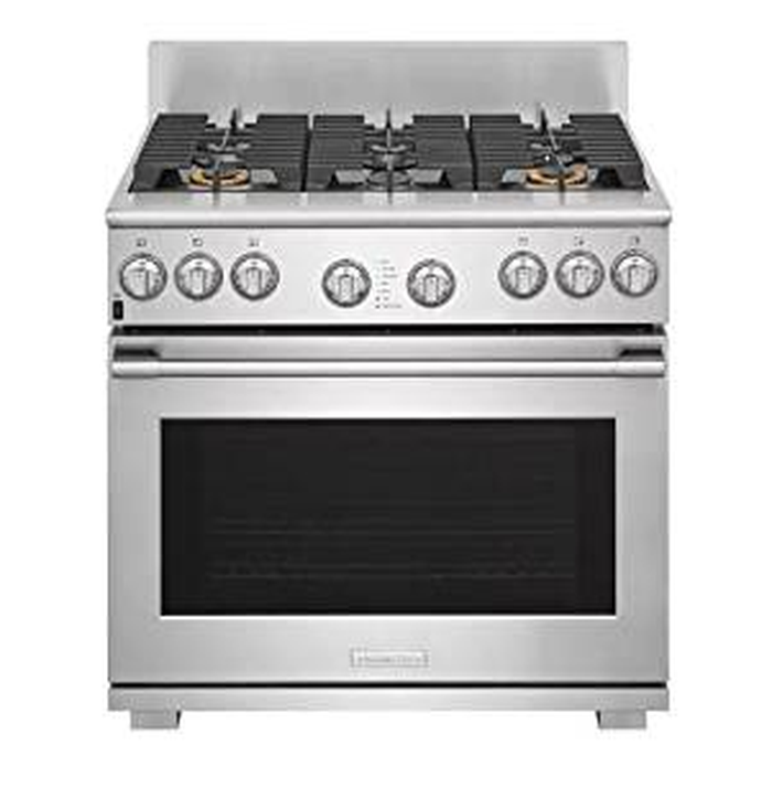 Dual Fuel Range E36DF76TPS Sealed Burner 36in -Electrolux Icon