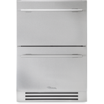 True Residential TUF24DSSC 24 Inch Drawer Freezer Under Counter Freezer