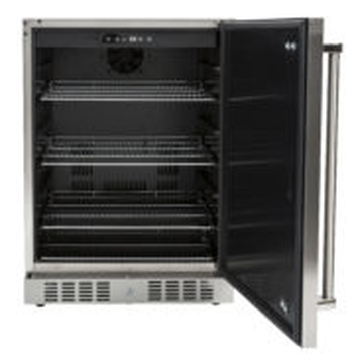 24  Compact Refrigerator 24 Fridge Install   24 Inch Outdoor Refrigerator Offers 5.5 cu. ft. Capacity, 3 Shelves, Interior Light, Adjustable Thermostat. Interior light and adjustable thermostat.