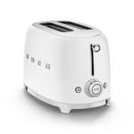 Smeg TSF01WHMUS Retro 50's Style 2-Slice Toaster 950 W Matte White