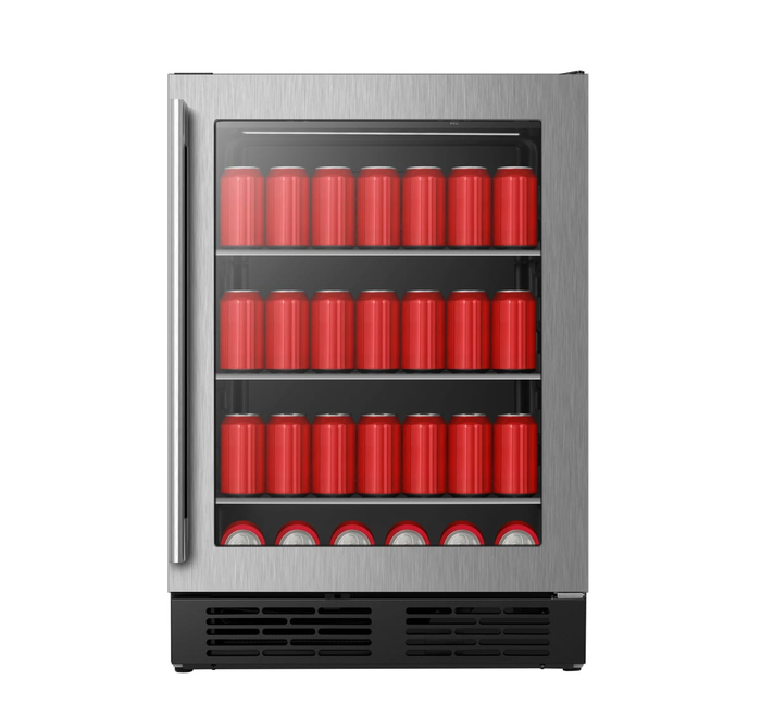 Aviva CBC140SS3 24 Inch Built In Beverage Cooler