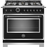 Bertazzoni HER366BCFEPNET 36 Inch Heritage Series Dual Fuel Range