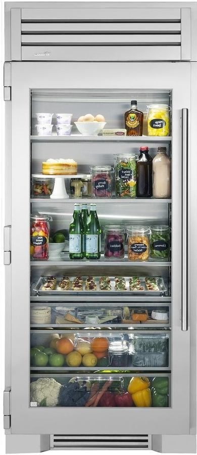 True Residential TR36REFLSGA 36 Inch Built In Fridge Column