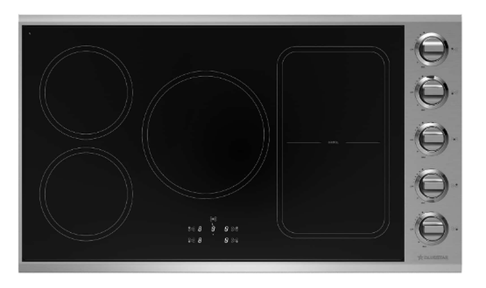 BlueStar BSP36INDCKTPLT 36 Inch Induction Cooktop