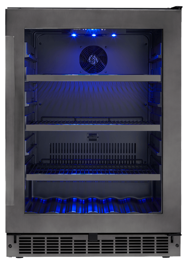 Silhouette SSBC056D3BS 24 Inch Built In Beverage Cooler