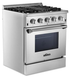 Thor Kitchen HRD3088U 30 Inch Dual Fuel Range