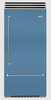 BlueStar BBB36R2CCPLT 36 Inch Built In Bottom Freezer Refrigerator