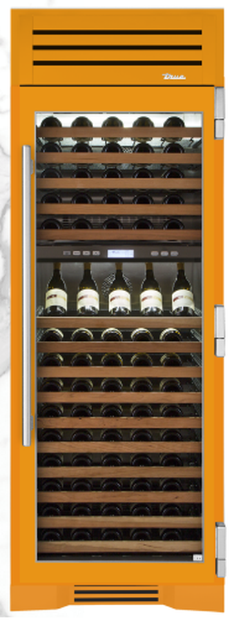 True Residential TR30DZWRSGA 30 Inch Storage Cabinet Wine Column