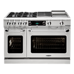 Capital COB484BGL 48 Inch Connoisseurian Dual Fuel Range