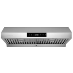 Hauslane UCPS18SS30 30 Inch Installed Under Cabinet 860 CFM