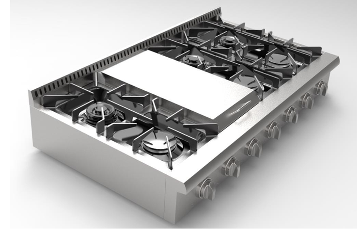 Thor Kitchen HRT4806U 48 Inch Gas Rangetop