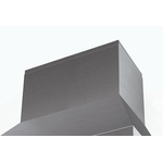 Faber CHIM3448 Duct Cover 34 inch Camino Chimney W by 24 to 48 inch tall