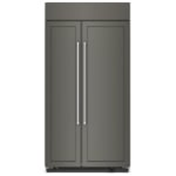 KitchenAid KBSN702MPA 42 inch Built-In Side-by-Side Refrigerator 25.5 Cu Ft. Panel-Ready Doors