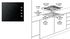 Fulgor Milano F3RK24S2 24 Inch 300 series Electric Cooktop