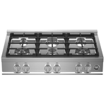 Bertazzoni MAST366RTXE 36 Inch Master Series Gas Rangetop