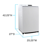 Avanti SLTW37D0W 26 Inch Top Load Washer