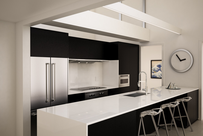 Zephyr ZGEE36AS 36 Inch Under Cabinet Range Hood Genova Electronic Touch 500 CFM