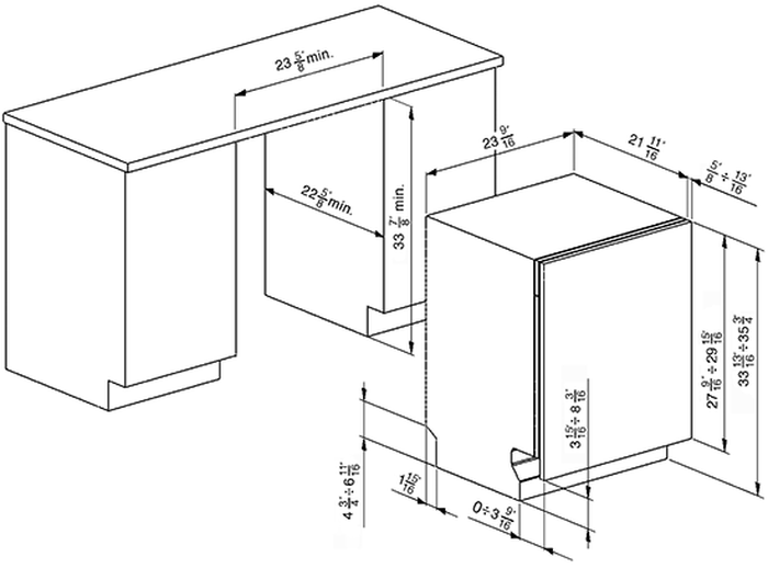 Smeg STU8649 Dishwsher Replacement Parts