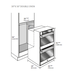 Fulgor Milano F7DP30S1 30 Inch 700 Serie Double Wall Oven