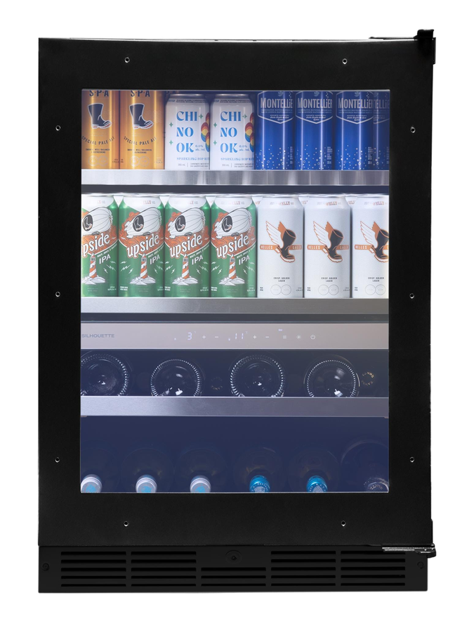 Silhouette SPRWBC052D3SSP 24 Inch Undercounter Wine Refrigerator