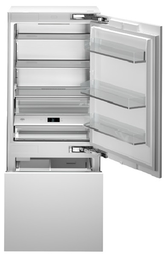 Bertazzoni REF36BMBZPNV 36 Inch Built In Bottom Freezer Refrigerator