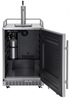 Silhouette DKC055D1SSPRO 24 Inch Beer Dispenser Compact Refrigerator