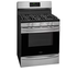 Frigidaire GCRG3060BF 30 Inch 5.1 Cu Ft 4 Burner Griddle Self Clean Gas Range