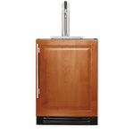 True Residential TUR24BDROPC 24 Inch Beer Dispenser Compact Refrigerator